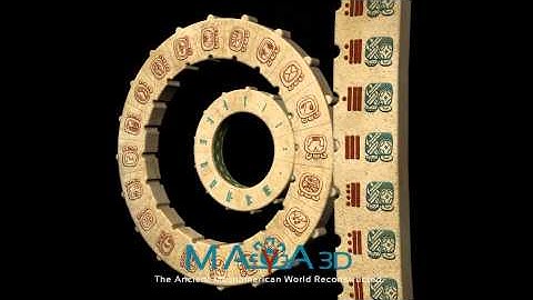 Maya Calendar - 3D Animation