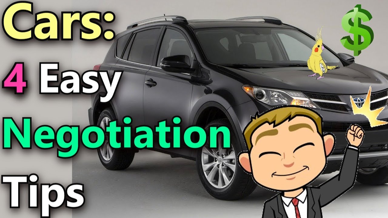 4 Basic Negotiation Tips For Buying a Used Car Online (The Easiest Way to Negotiate a Car Deal