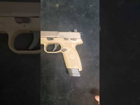 FN 502 Tactical showing its moves! #fypシ #pistol #22lr #newgun