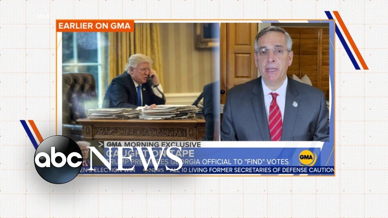 Georgia secretary of state: ‘We have to follow the process, follow the law’ l ABC News