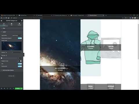Woocommerce Category List