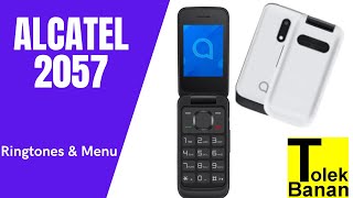 Alcatel 2057 - Unboxing / Menu & Ringtones / Dzwonki  - Classic Phone