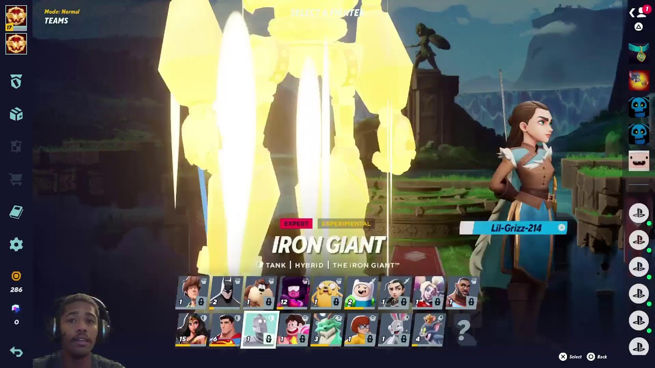 Live MultiVersus Wonder woman Expert / GARNET Expert (Running Streaks With SUBS )