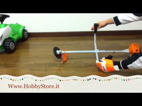 Decespugliatore Stihl Giocattolo - YouTube