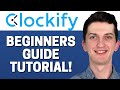 How to use clockify  clockify for beginners  clockify time tracking software tutorial 2023