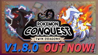 VERSION 1.8.0 OUT NOW! NEW UPDATE - Pokemon Conquest: Twin Dragons