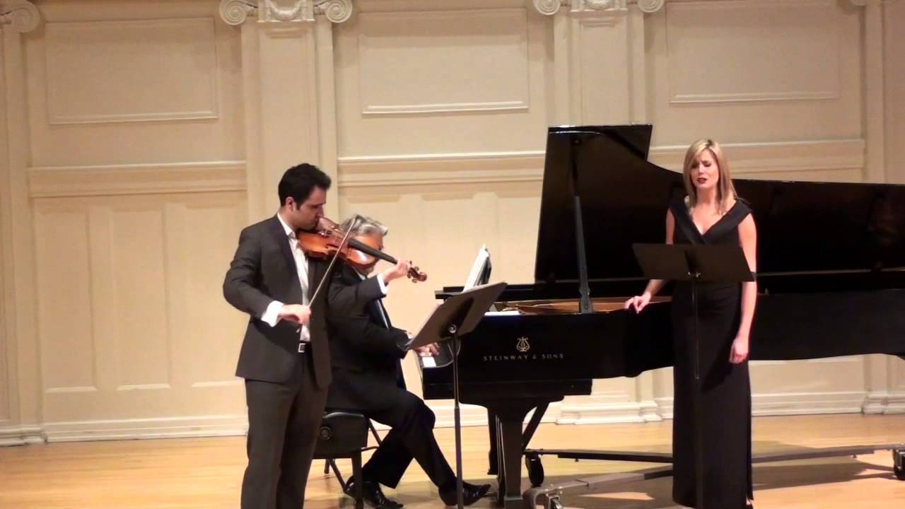 Carlo Taube Ein Jüdisches Kind - Leila Bowie (soprano), David Lisker (violin), Paul Dykstra (piano)