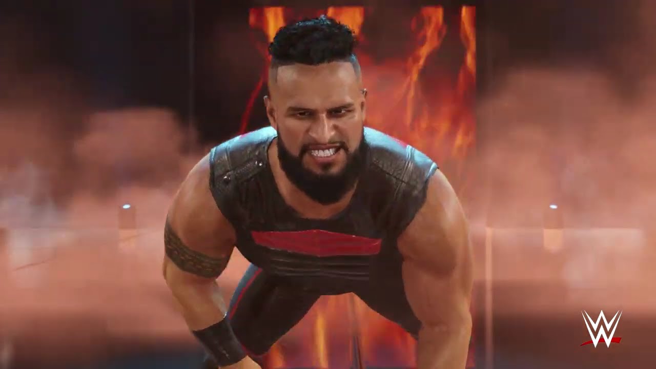 Tama Tonga VS Angelo Dawkins - SmackDown - WWE 2K25 #42