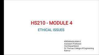 HS210 LIFE SKILLS - MODULE 4 - PART 3