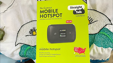 Unboxing Straight Talk Mobile Hotspot