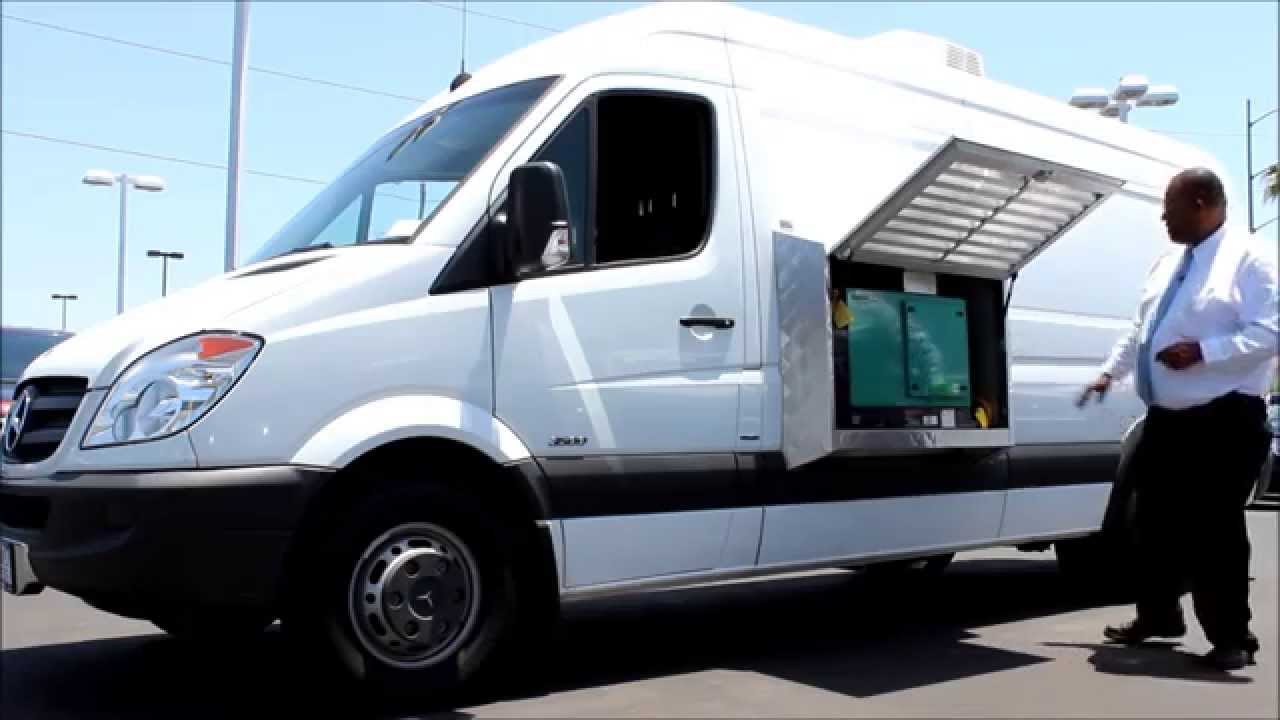 mercedes ice cream van