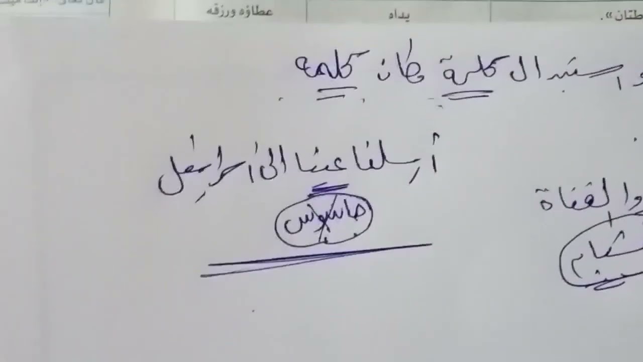 حل تدريبات المجاز المرسل كتاب البرهان الصف الاول الثانوى الترم الثانى 2025 لغة عربية