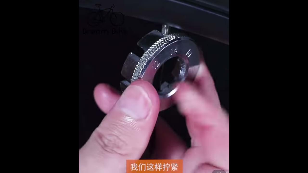 Bicycle Spoke Wrench Spoke Tool, 6 Sizes in One Bicycle Spoke Wrench
