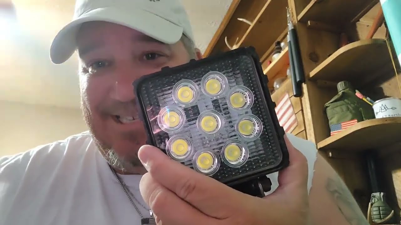 DIY Camp light hack using Dewalt batteries