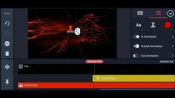 How to make panther running intro on Android || Kinemaster tutorial tamil