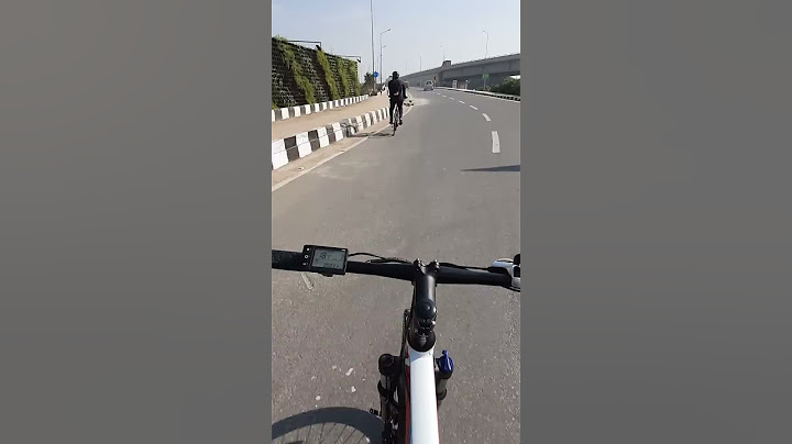 Electric Cycle | Climbing Steep Flyover | Pedal Assist 5 | Top Speed 25kmph | EMotorad T-REX