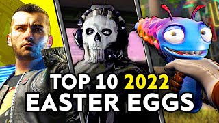Top 10 Video Game Easter Eggs &amp; Secrets of 2022