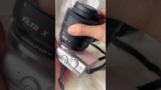 How To Attach A Yongnuo 35mm Lens  Viltrox Adapter On Canon M100    Httpsinvlioclm4xpb