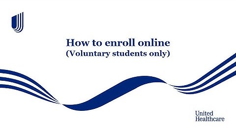How to Enroll Online (Voluntary students only)