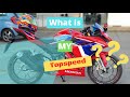 Testing topspeed with 80+Kg rider weight with F-110/70-17 R-150/60-17 Pirelli tires