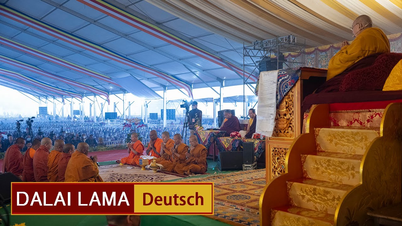 Unterweisungen in Bodhgaya (Tag 1/3) | Der Dalai Lama | 2023