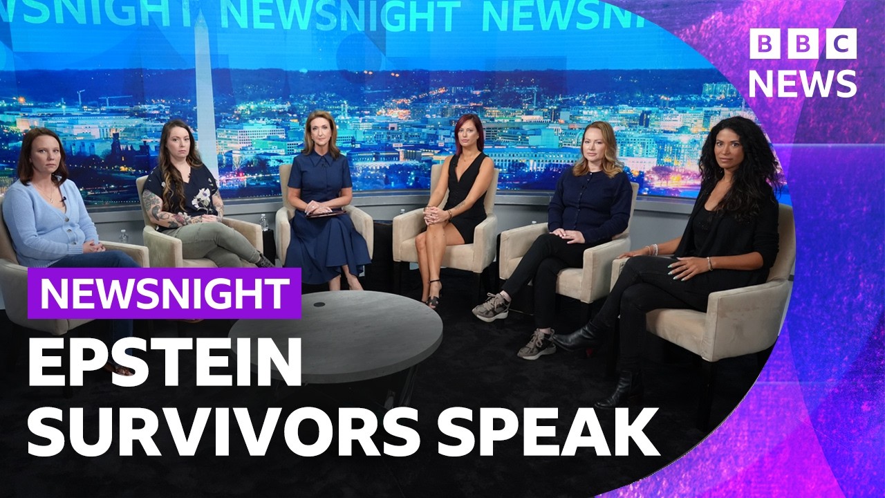 Newsnight: Epstein Survivors Speak | BBC News