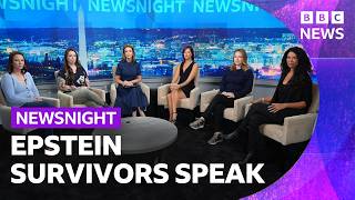 Newsnight: Epstein Survivors | BBC News