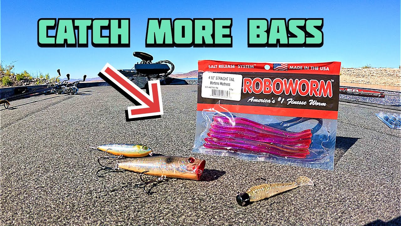 Top 3 BEST LURES for Fall Bass Fishing!