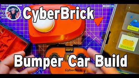 Building CyberBrick remote control model BamBam - Doggem - Bumpercar & setting up the remote pairing