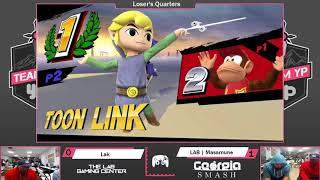 The Lab Weekly 1/4/2017 Singles Loser's Quarters: Lak (Diddy, Luigi) Vs LAB | Masamune (ToonLink) screenshot 4