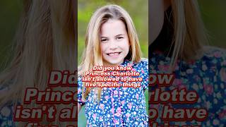 Did you know Princess Charlotte isn't allowed to have five specific things #princesskate #foryou