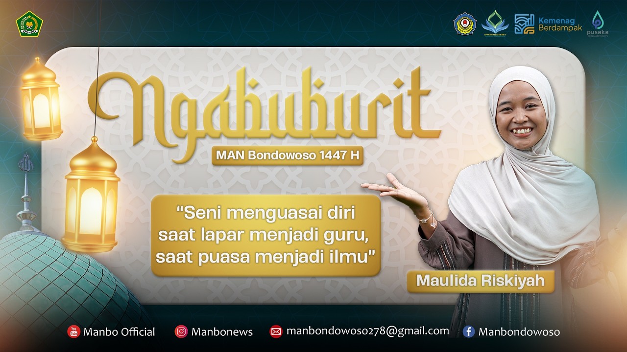 🔴 Ngabuburit #day5 || Maulida Riskiyah || Seni Kuasai diri : Saat Lapar Jadi Guru, Puasa Jadi Ilmu