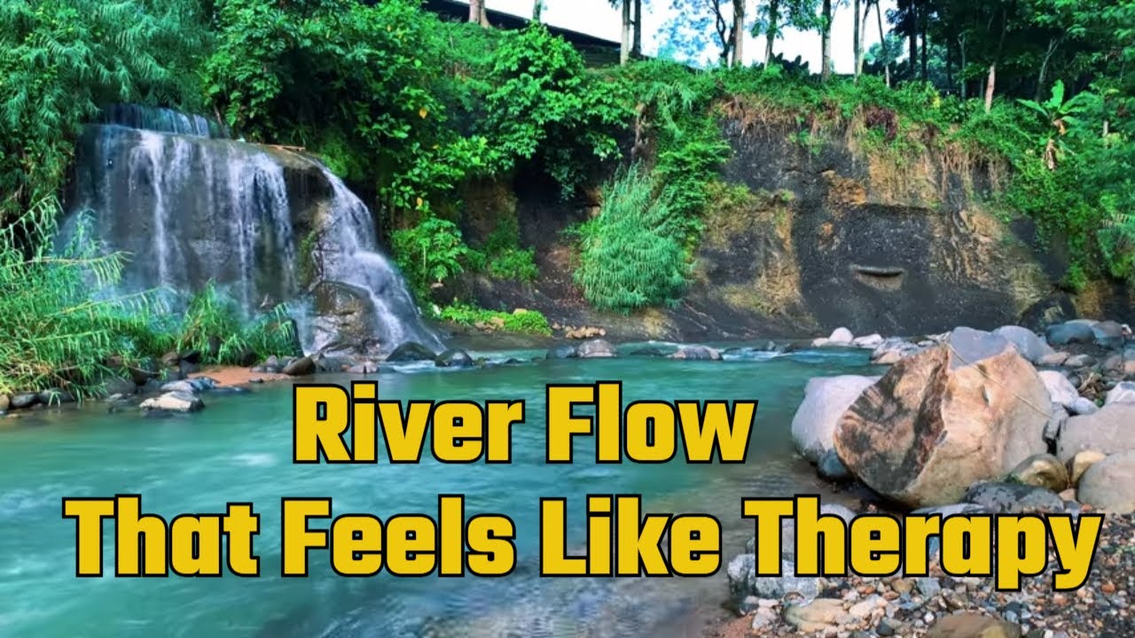River Flow That Feels Like Therapy | ASMR Nature Ambience 🌿🌊 - YouTube