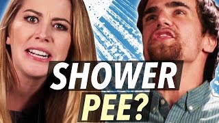 Is It Okay To Pee In The Shower? • Debatable