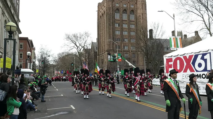 Connecticut Firefighters Pipes and Drums ~ 2016 Greater New Haven Saint Patrick's Day Parade (11)