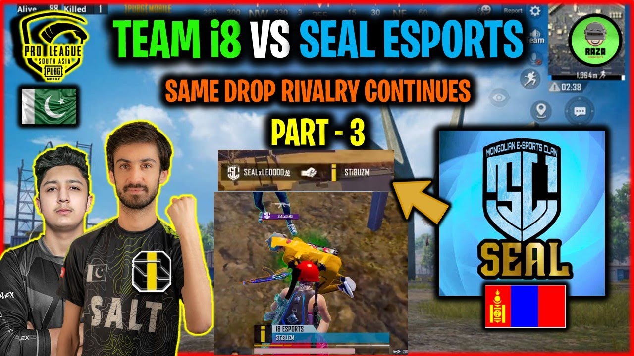 SEAL ESPORTS 🇲🇳 VS TEAM i8 🇵🇰 | DROP CLASHES PMPL SAC SCRIMS 🔥
