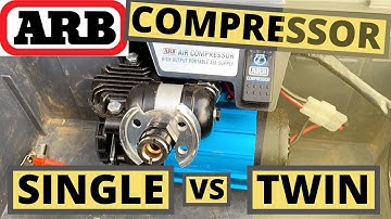 ARB Air Comp Comparison | SINGLE vs TWIN Cylinder | Do you need an air tank | Speed inflation test