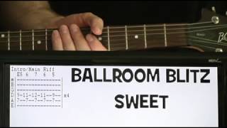 Sweet Ballroom Blitz Guitar Guitar Chords Lesson & Tab Tutorial Also by Krokus & Tia Carrere