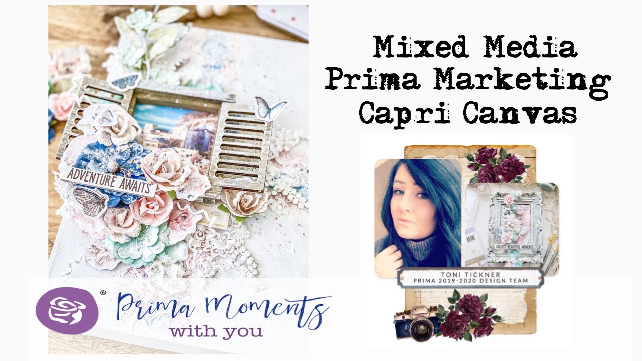 Prima Marketing Mixed Media Capri Canvas