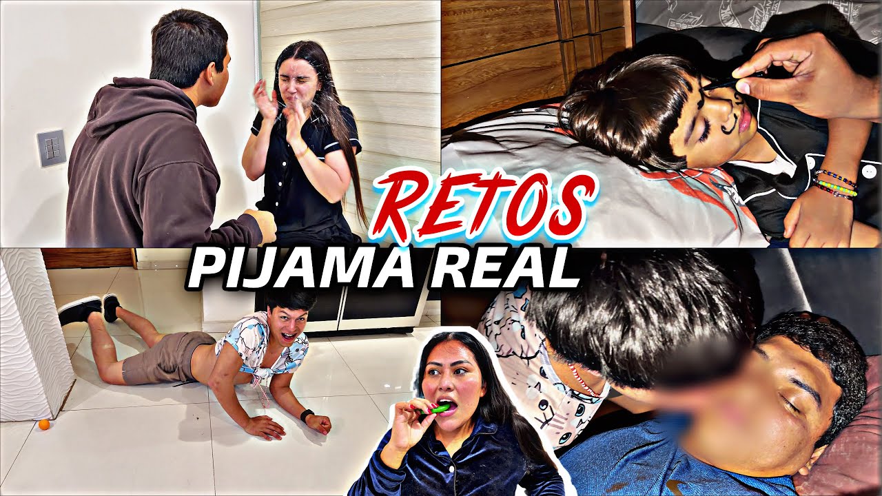 PIJAMADA EN FAMILIA ➕ RET0S😳/MAYVE CASTRO‼️