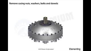 Dismantling fluid coupling of Primium transmission Ltd.