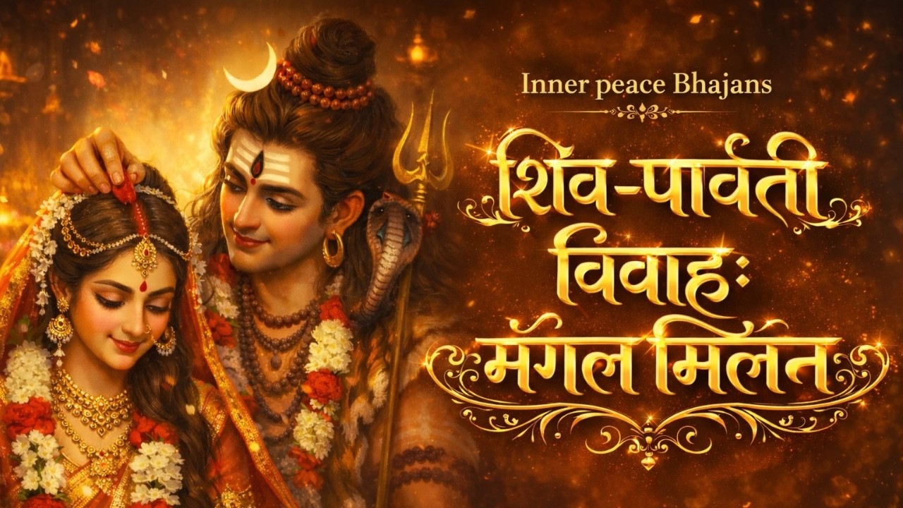 शिव-पार्वती विवाह: मंगल मिलन | Soulful Shiva Bhajan | Peaceful and Powerful shiv bhajan