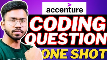 Accenture Complete Coding Assessment  Questions  in 1 Video 🔥 | MUST WATCH