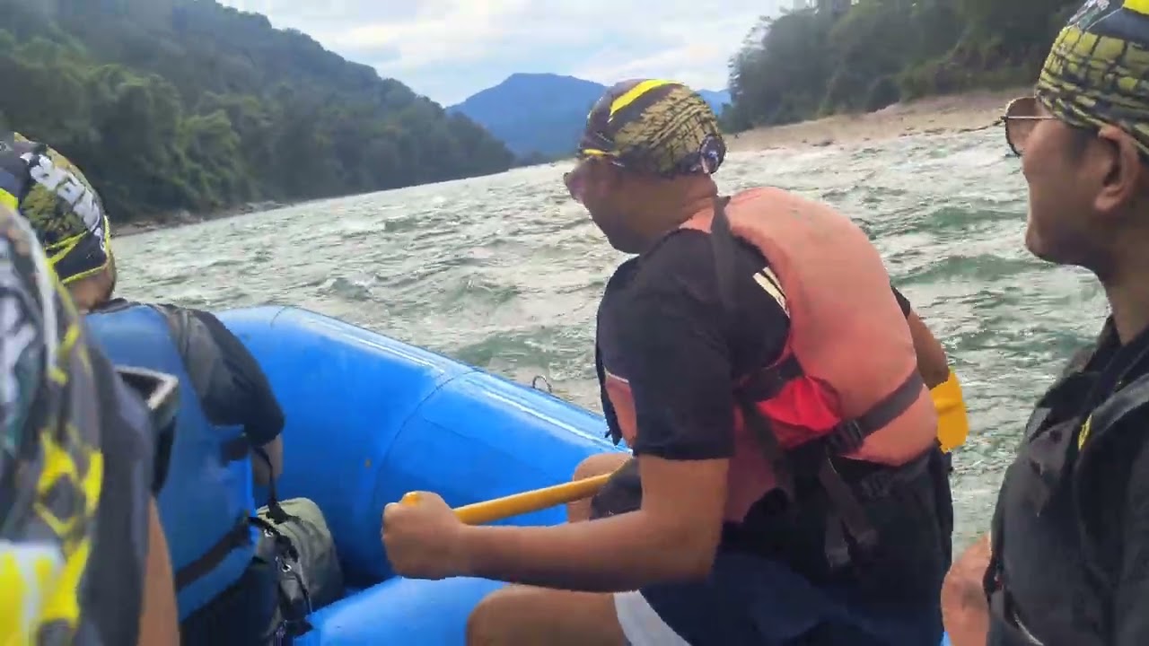 RIVER RAFTING ON THE 15th NERM' 2025, DAY 2.