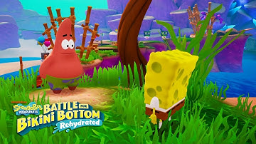 SPONGEBOB BATTLE FOR BIKINI BOTTOM Rehydrated | Jellyfish Fields Gameplay Walkthrough #3