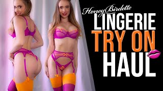 Honey Birdette - Lingerie Try On Haul! (2021) DANGER ZONE!