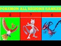 Pokemon all regions ranked  soulmon yt