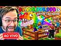 CRIEI UM JOGO NA ROBLOX AO VIVO LANÇAMENTO COMPRE UM PET