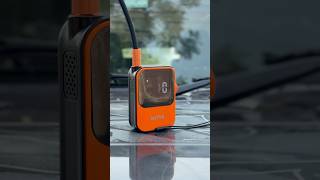 myTVS WT-1 Air Go is a compact, wireless tyre inflator &amp; power bank packed with powerful features