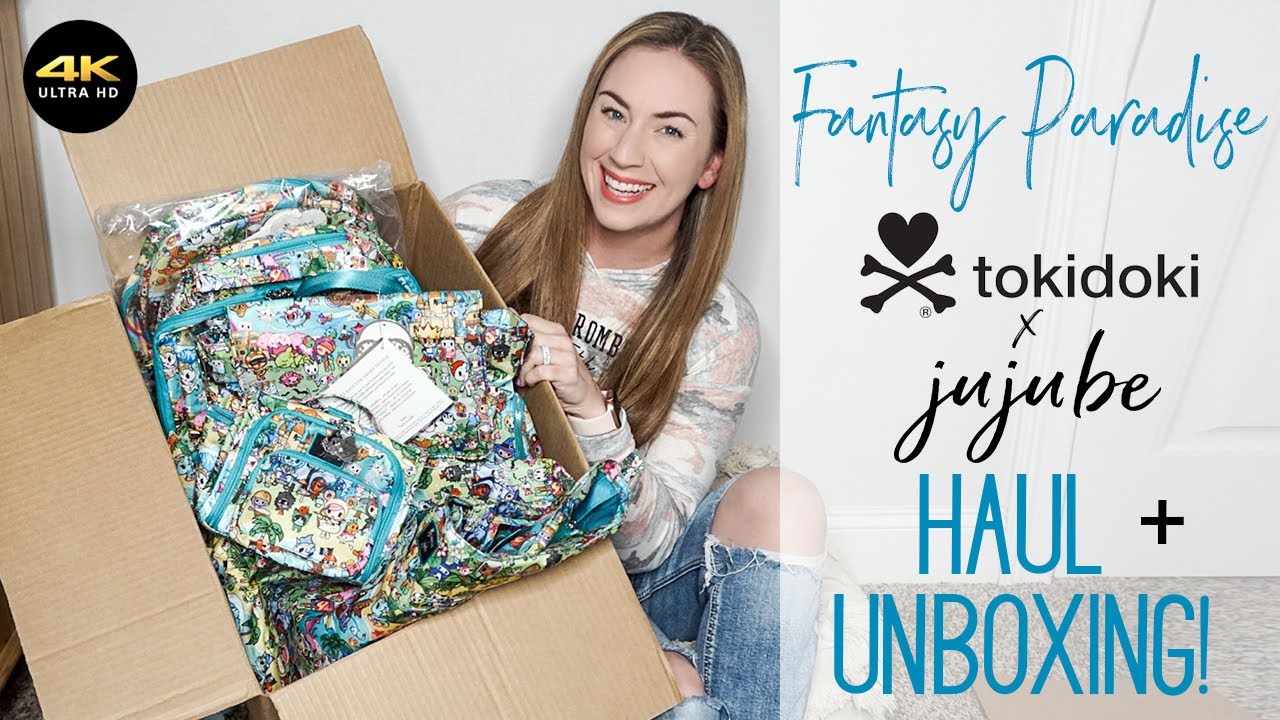 Unboxing + Haul | FANTASY PARADISE | Ju-Ju-Be x Tokidoki! - YouTube